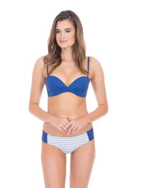     CABANA LIFE  Navy Bikini Top    