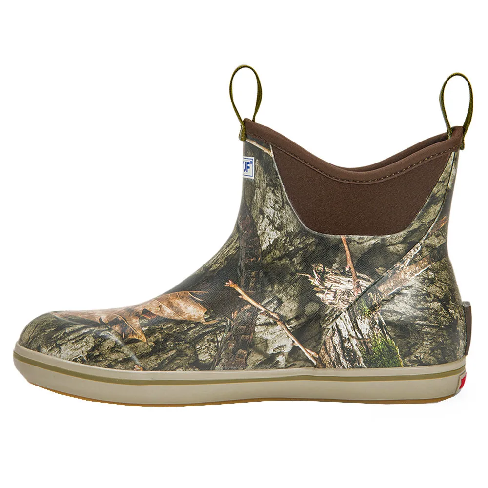 Camo 6 Inch Ankle Deck Boots