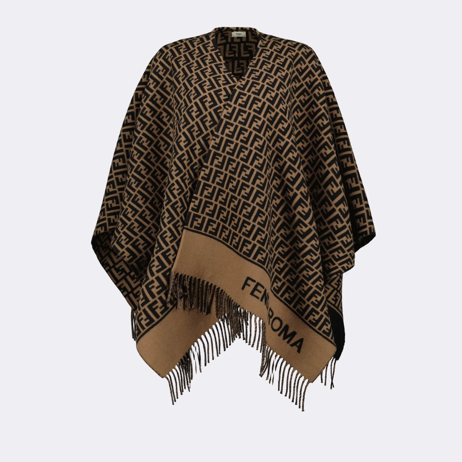 Cashmere Wool Poncho