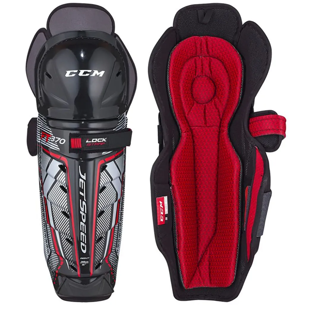 CCM JetSpeed FT370 Senior Hockey Shin Guards