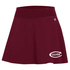 Champion Women's Football Fan Skirt - Maroon