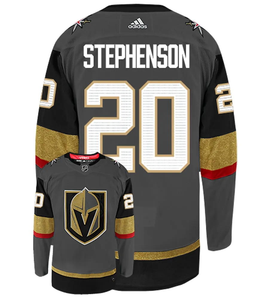 Chandler Stephenson Vegas Golden Knights Adidas Authentic Home NHL Hockey Jersey     