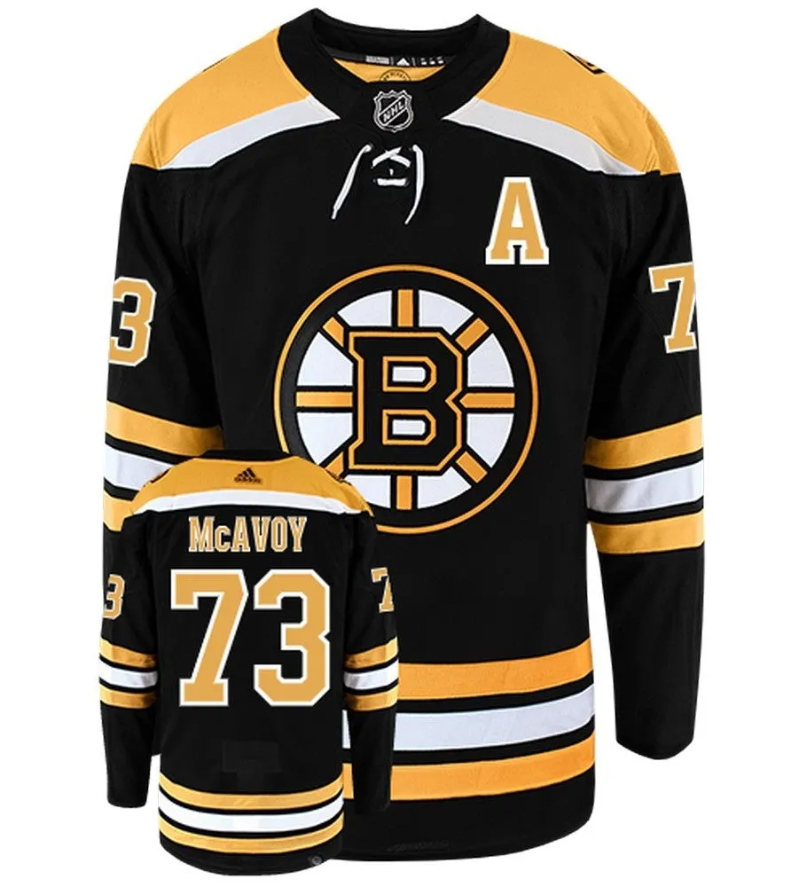 Charlie McAvoy Boston Bruins Adidas Primegreen Authentic NHL Hockey Jersey     