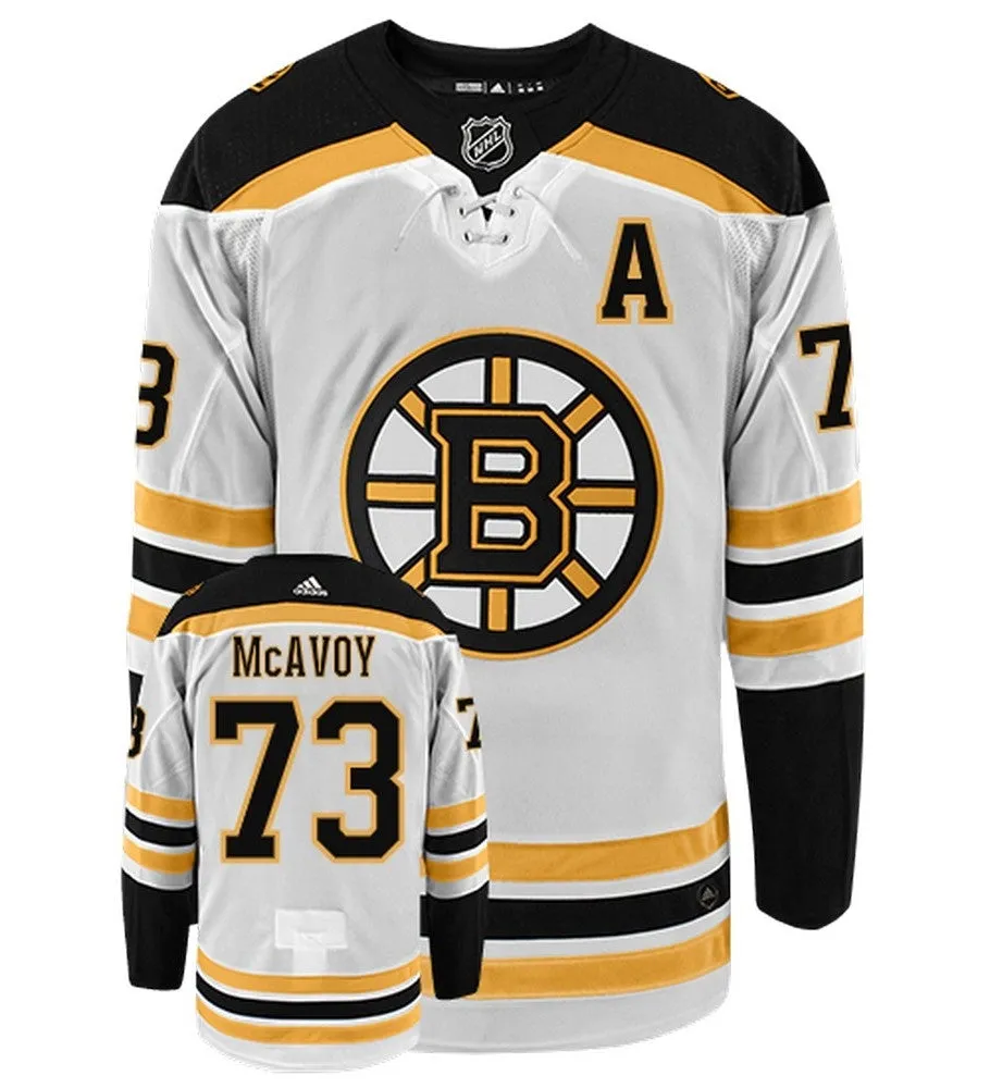 Charlie McAvoy Boston Bruins Adidas Primegreen Authentic NHL Hockey Jersey     