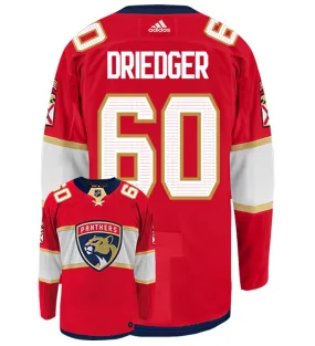 Chris Driedger Florida Panthers Adidas Authentic Home NHL Hockey Jersey     