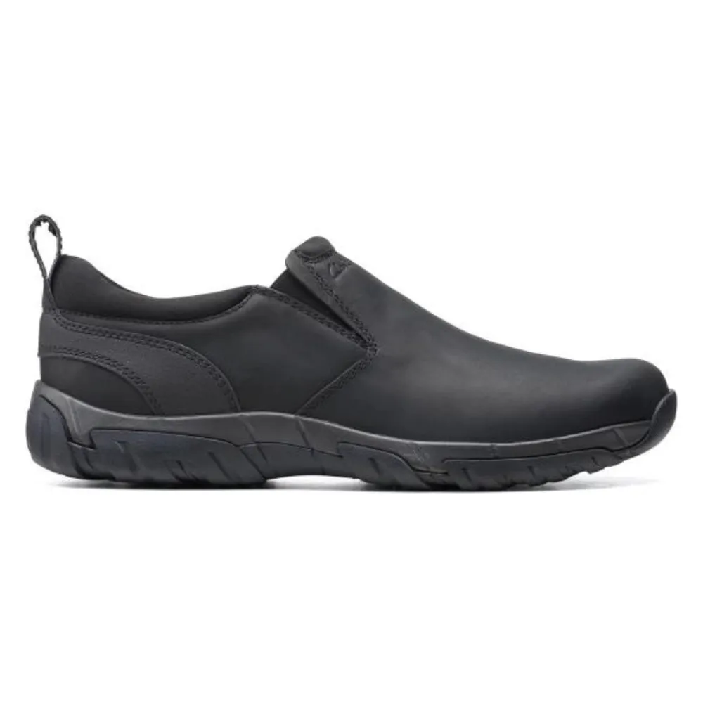 Clarks Grove Step Black Leather Slip-On (Men's)