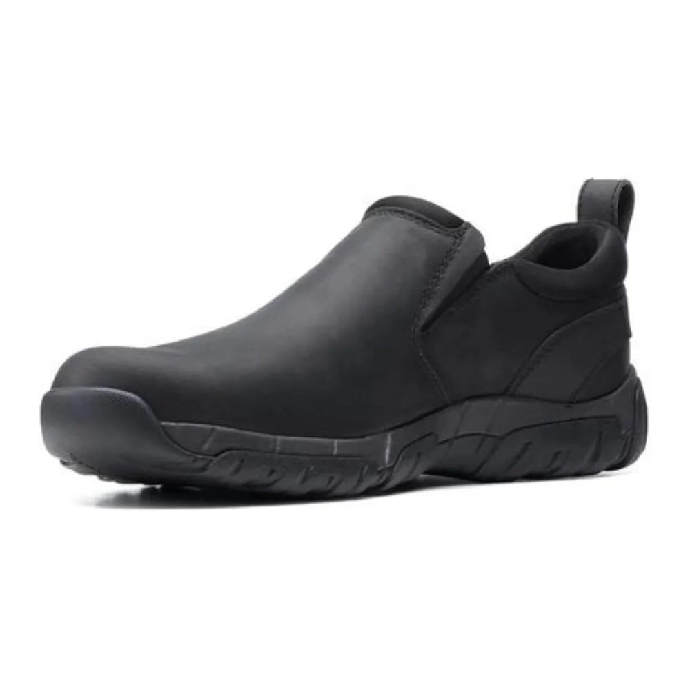 Clarks Grove Step Black Leather Slip-On (Men's)