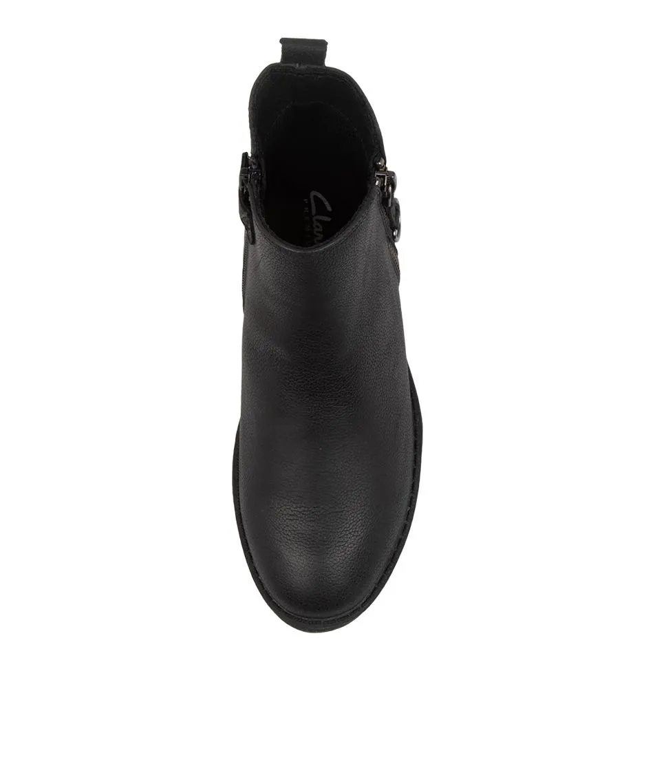 CLARKS Wanda Ii Jnr Black