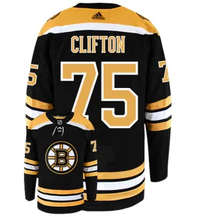 Connor Clifton Boston Bruins Adidas Authentic Home NHL Hockey Jersey     