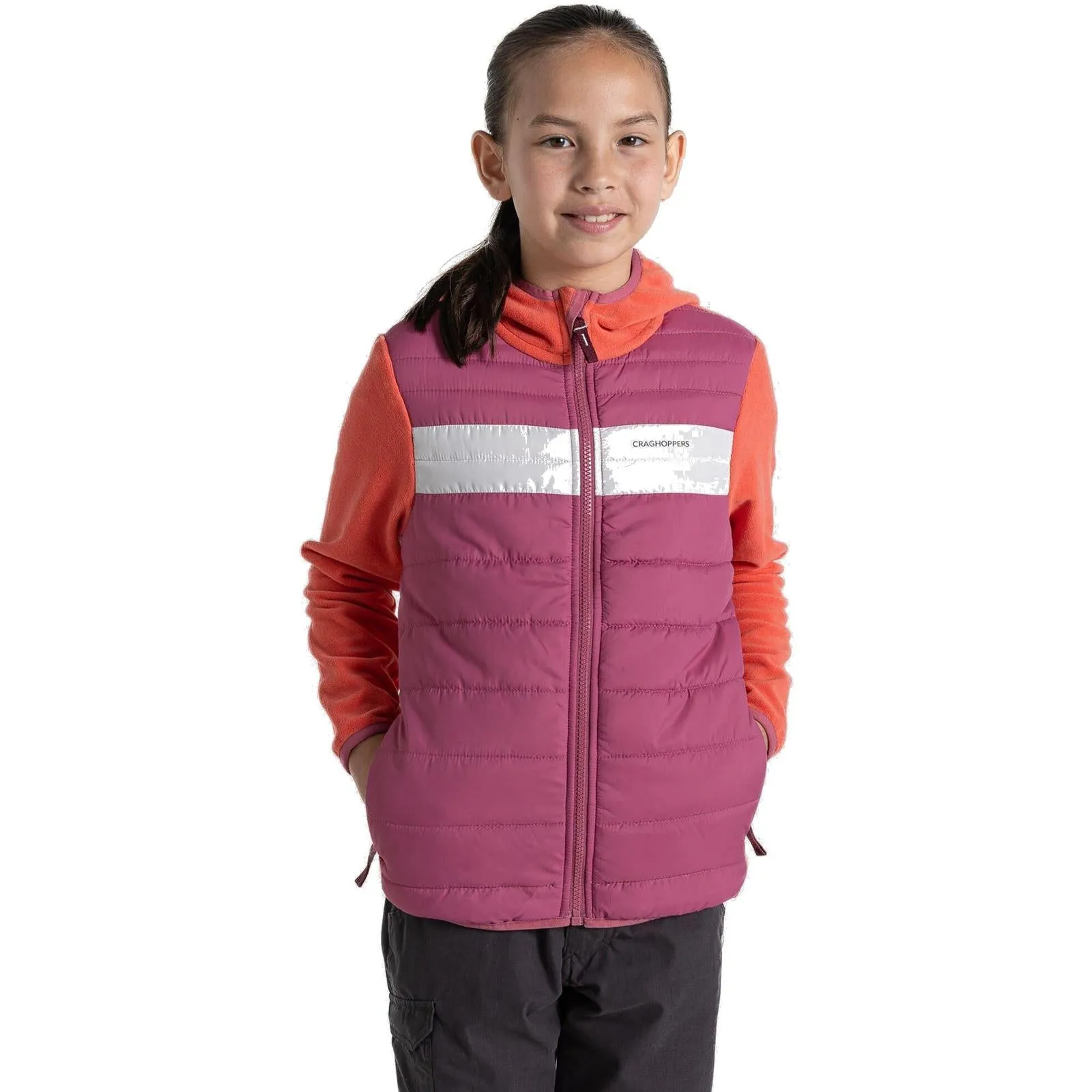 Craghoppers Kids Arklow Hybrid Hooded Jacket