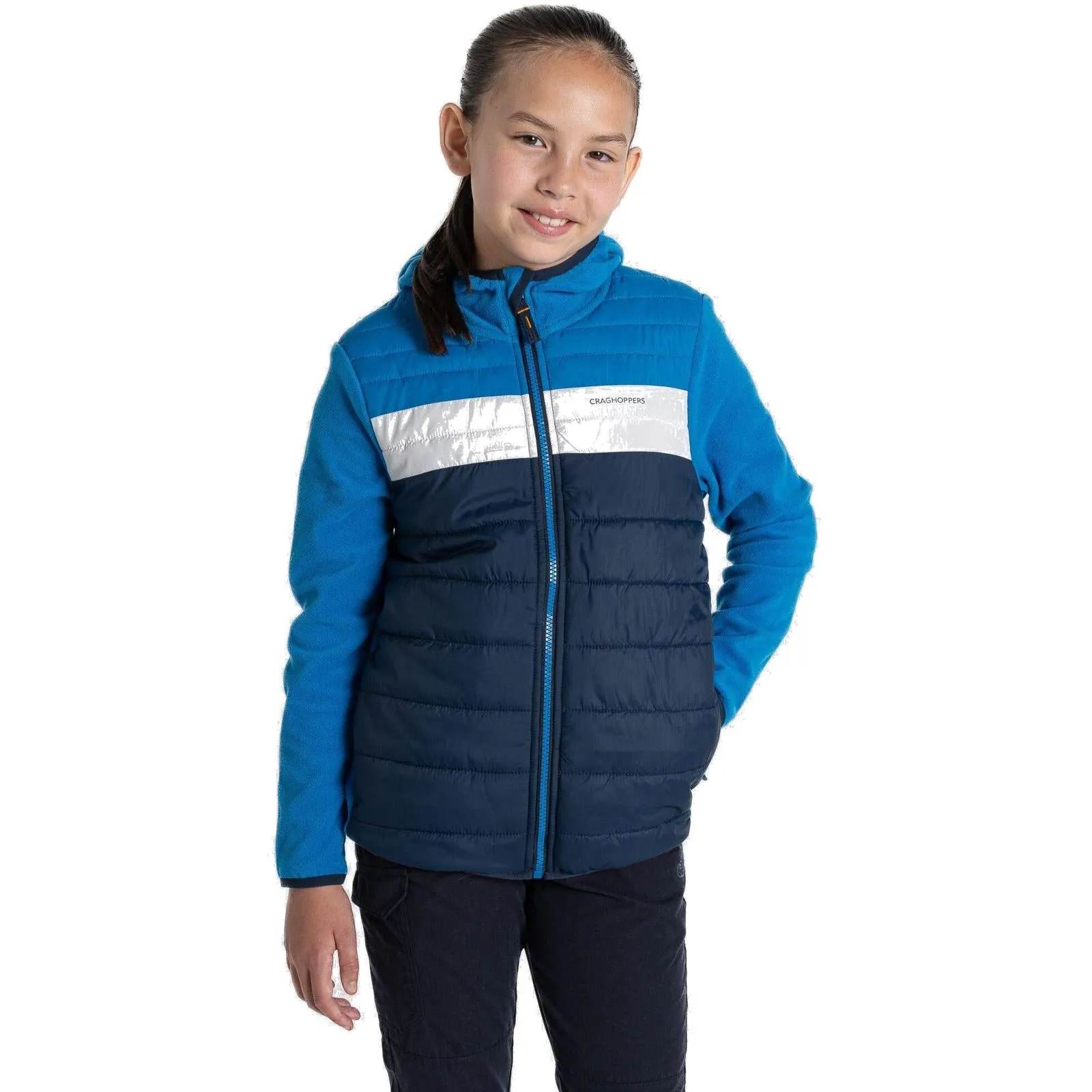 Craghoppers Kids Arklow Hybrid Hooded Jacket