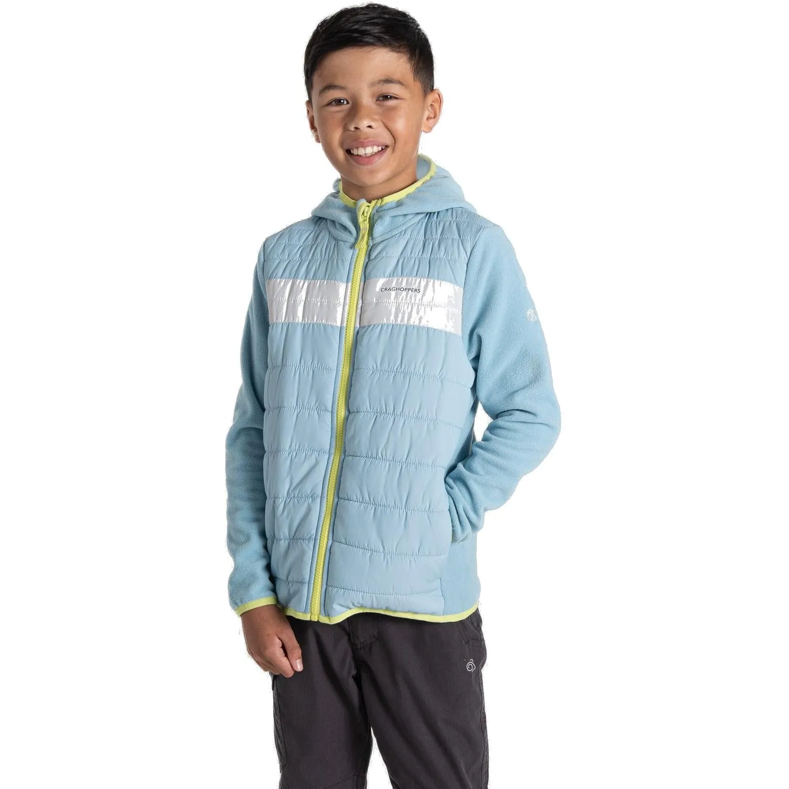 Craghoppers Kids Arklow Hybrid Hooded Jacket