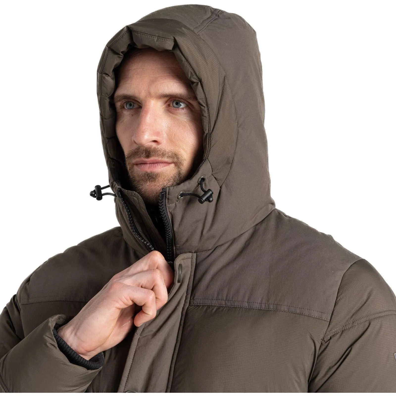 Craghoppers Mens Flynn Insulated Insulated Padded Hooded Jacket