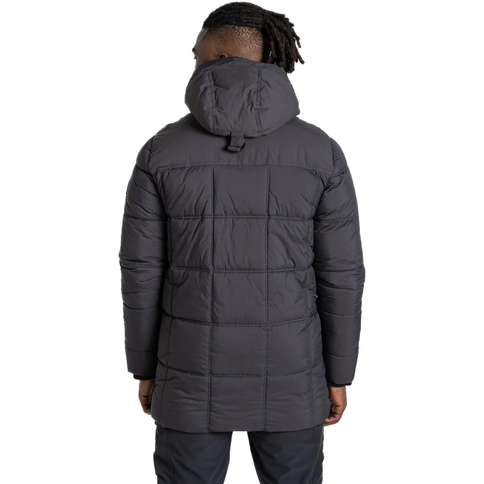 Craghoppers Mens Flynn Insulated Insulated Padded Hooded Jacket