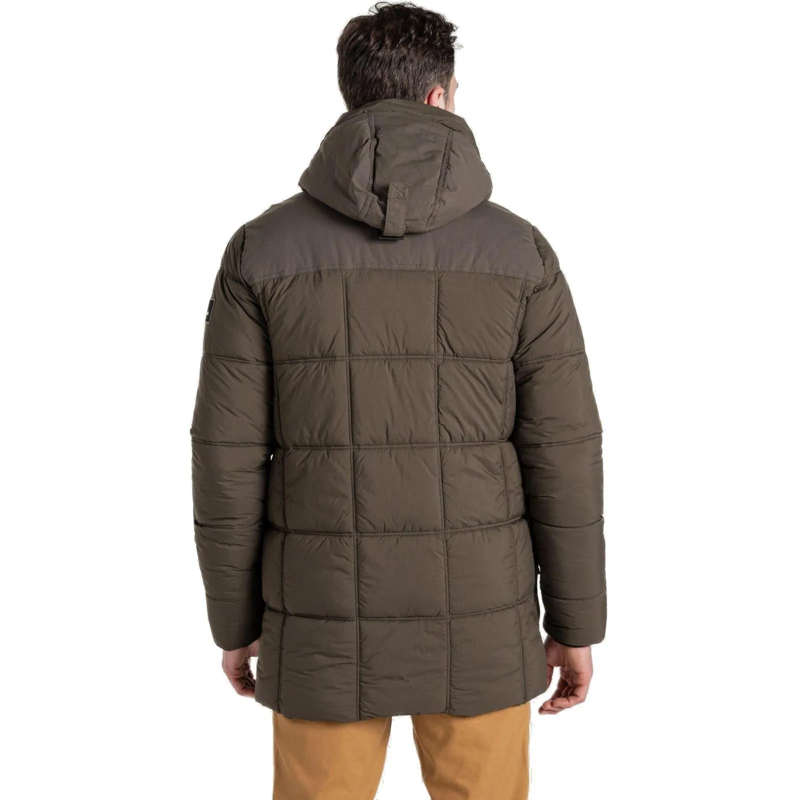 Craghoppers Mens Flynn Insulated Insulated Padded Hooded Jacket