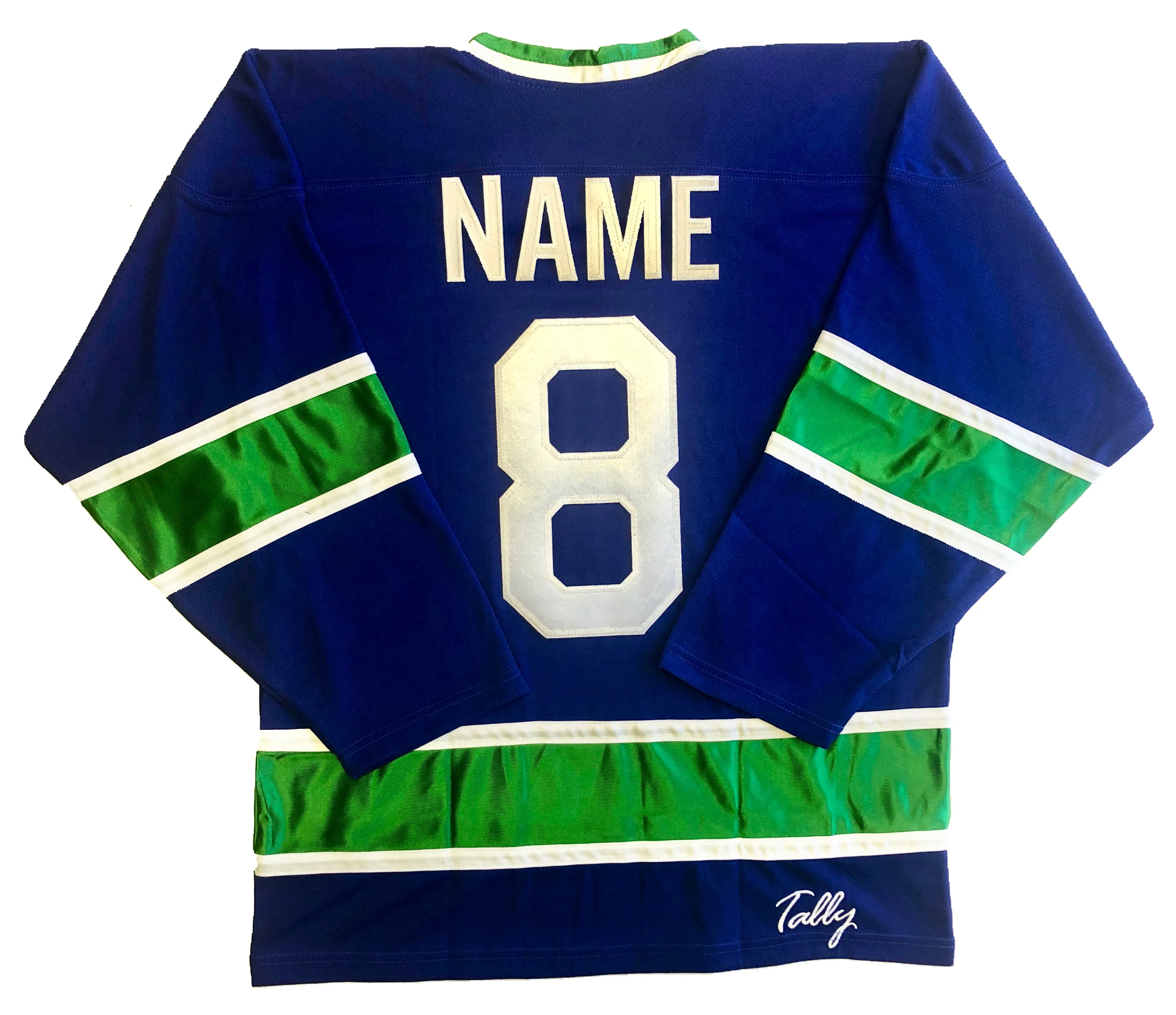 Custom Hockey Jerseys with The Generals Team Logo