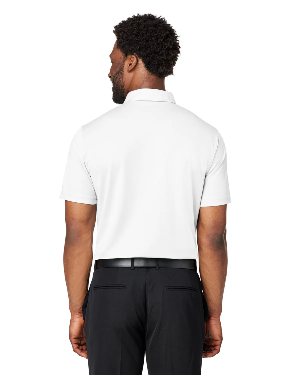 Custom Puma Men's Gamer Golf Polo, Bright White