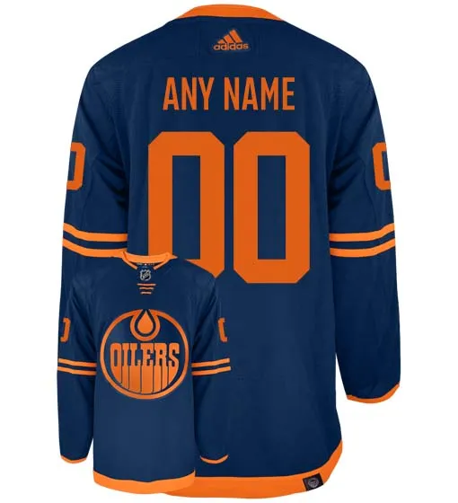 Customizable Edmonton Oilers 2022 Adidas Primegreen Authentic NHL Hockey Jersey     