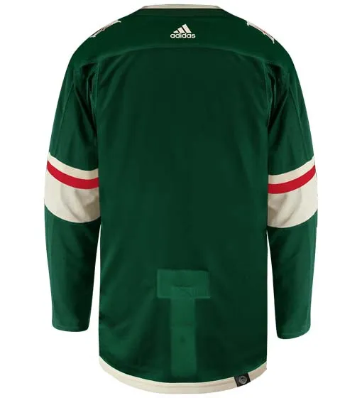 Customizable Minnesota Wild Adidas Primegreen Authentic NHL Hockey Jersey     