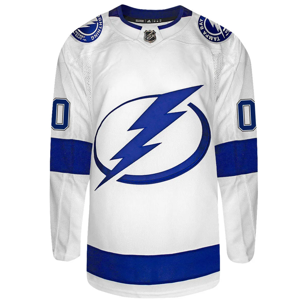 Customizable Tampa Bay Lightning Adidas Primegreen Authentic NHL Hockey Jersey     