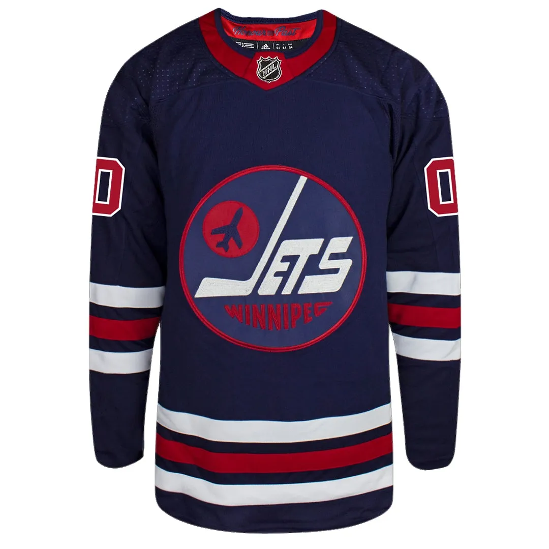 Customizable Winnipeg Jets Adidas Primegreen Authentic NHL Hockey Jersey     