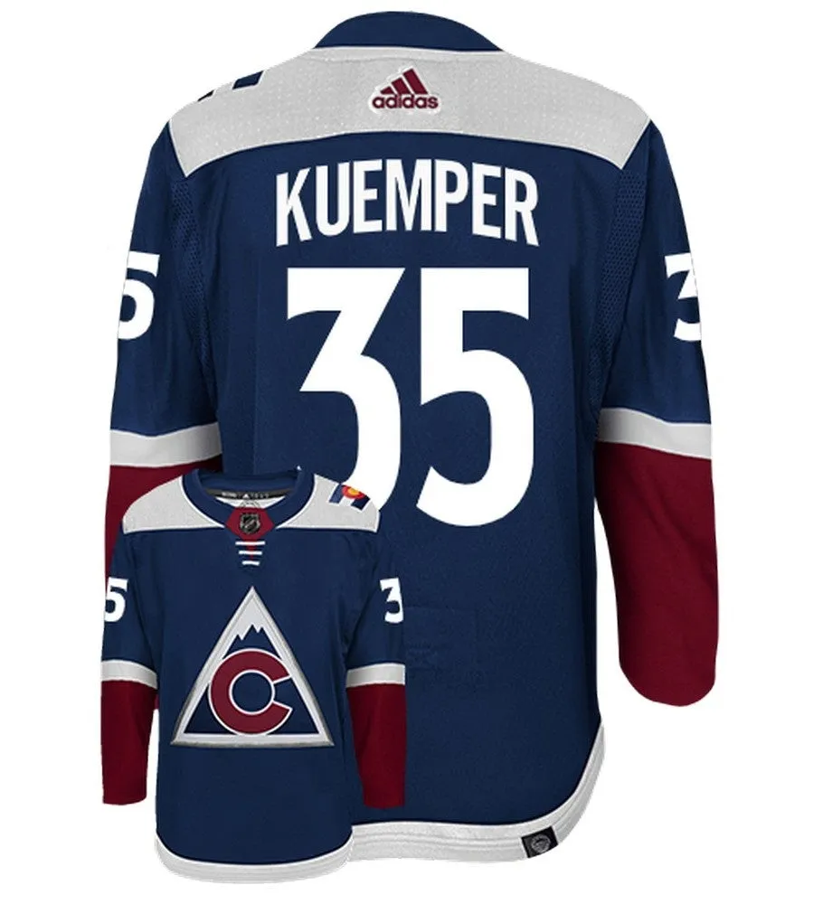 Darcy Kuemper Colorado Avalanche Adidas Primegreen Authentic NHL Hockey Jersey     