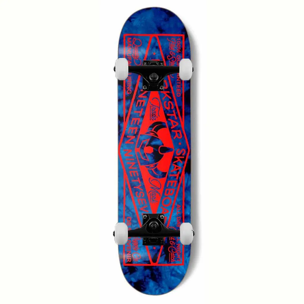 Darkstar General RHM Complete Skateboard Tie Dye/Blue 8.25''