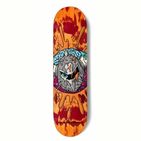 Darkstar Madballs Icon HYB Skateboard Deck Orange 8''