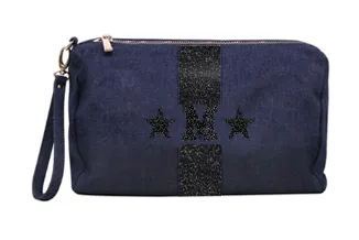 Denim Clutch/Pouch Block