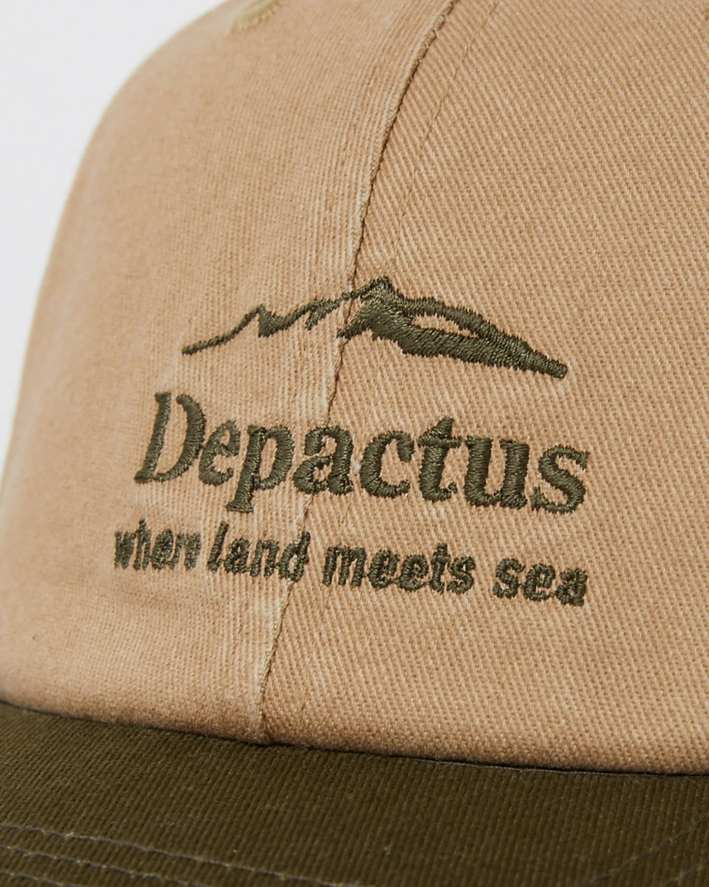 Depactus Contrast Baseball Cap - Tan | SurfStitch