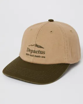 Depactus Contrast Baseball Cap - Tan | SurfStitch