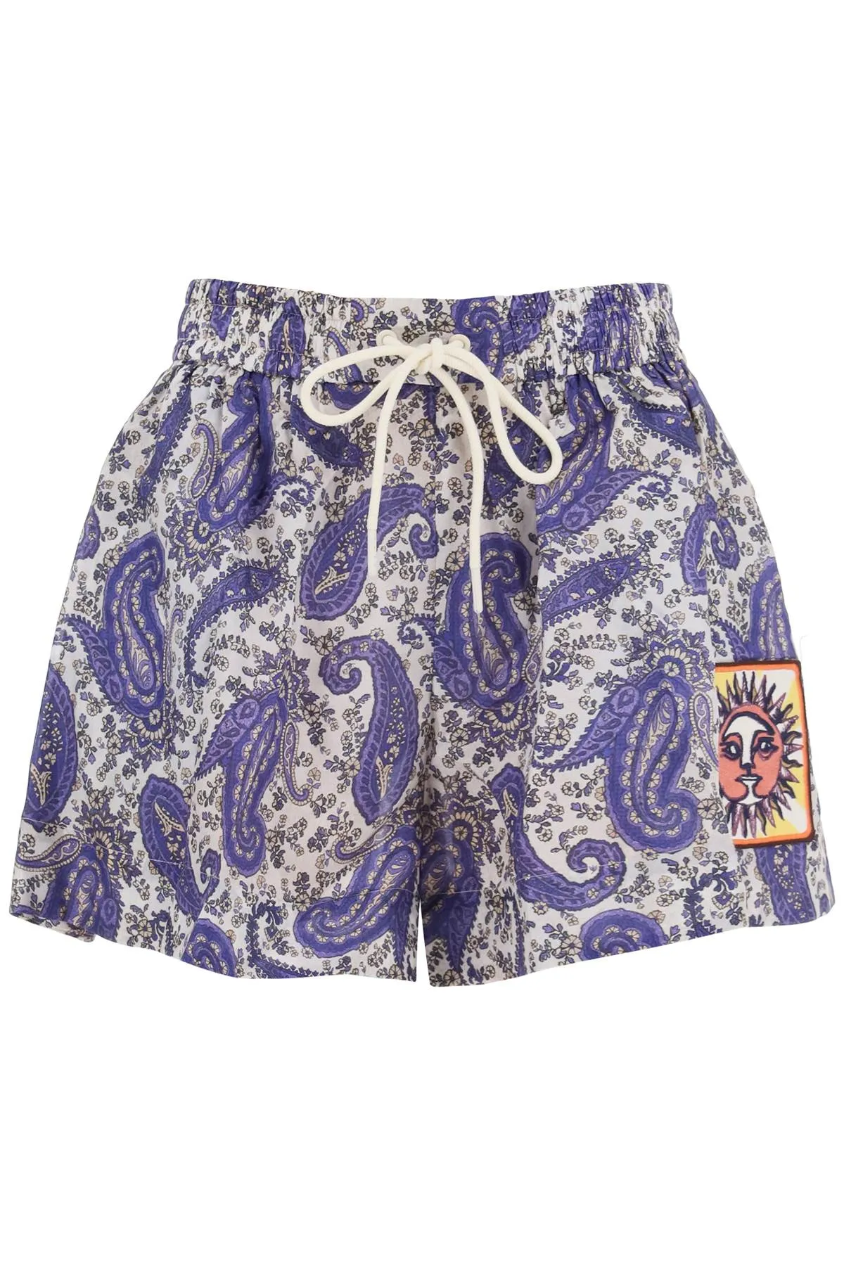 Devi Relaxed Silk Shorts