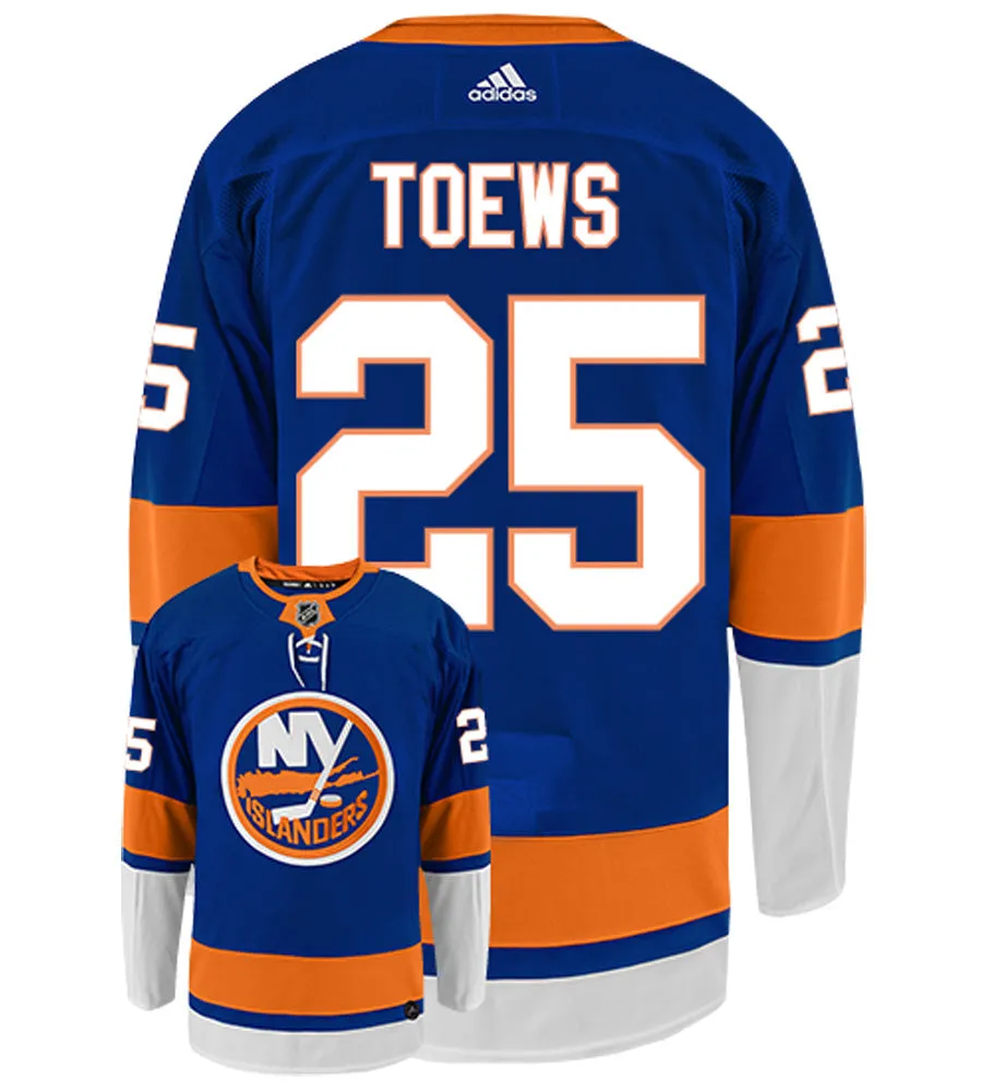 Devon Toews New York Islanders Adidas Authentic Home NHL Hockey Jersey     