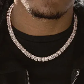 Diamond Baguette Tennis Chain