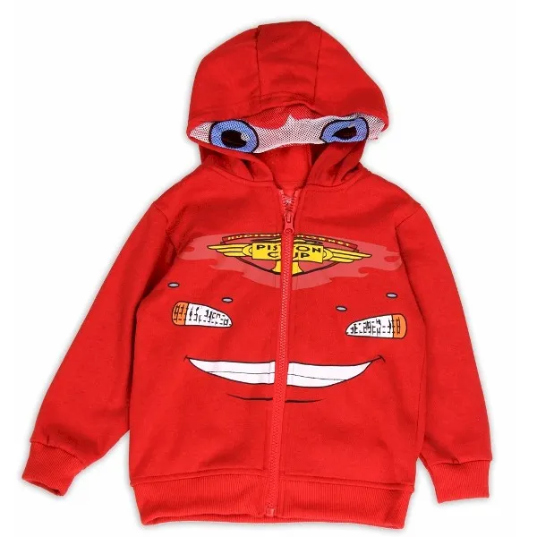 Disney Pixar Cars Toddler Boy's Lightening McQueen Full Zip Hoodie