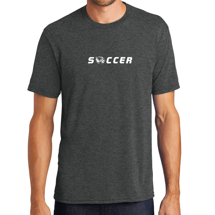 District Perfect Tri Tee - Soccer Head