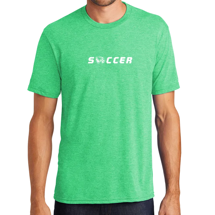 District Perfect Tri Tee - Soccer Head