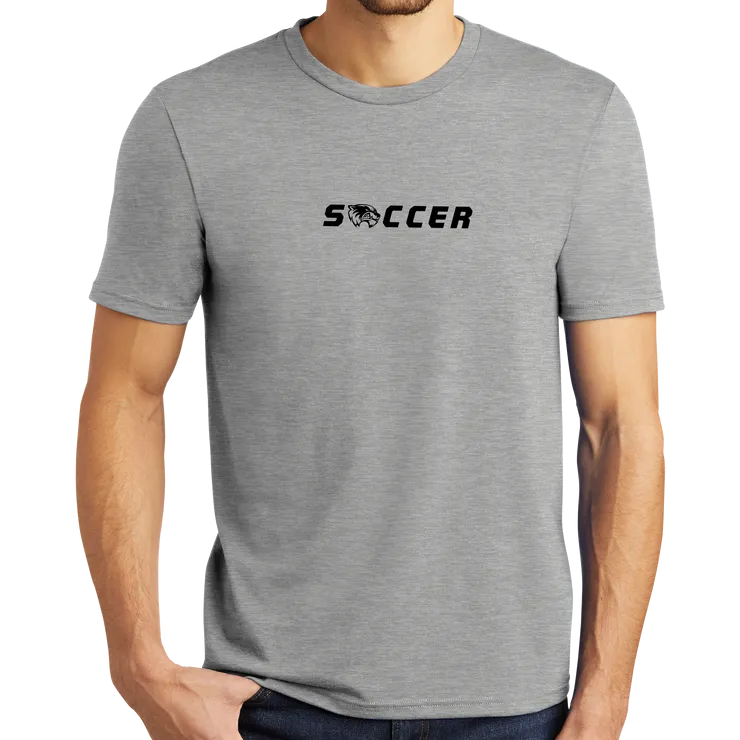 District Perfect Tri Tee - Soccer Head