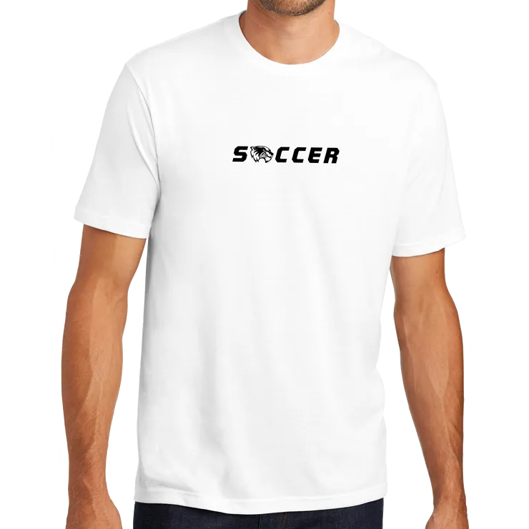 District Perfect Tri Tee - Soccer Head