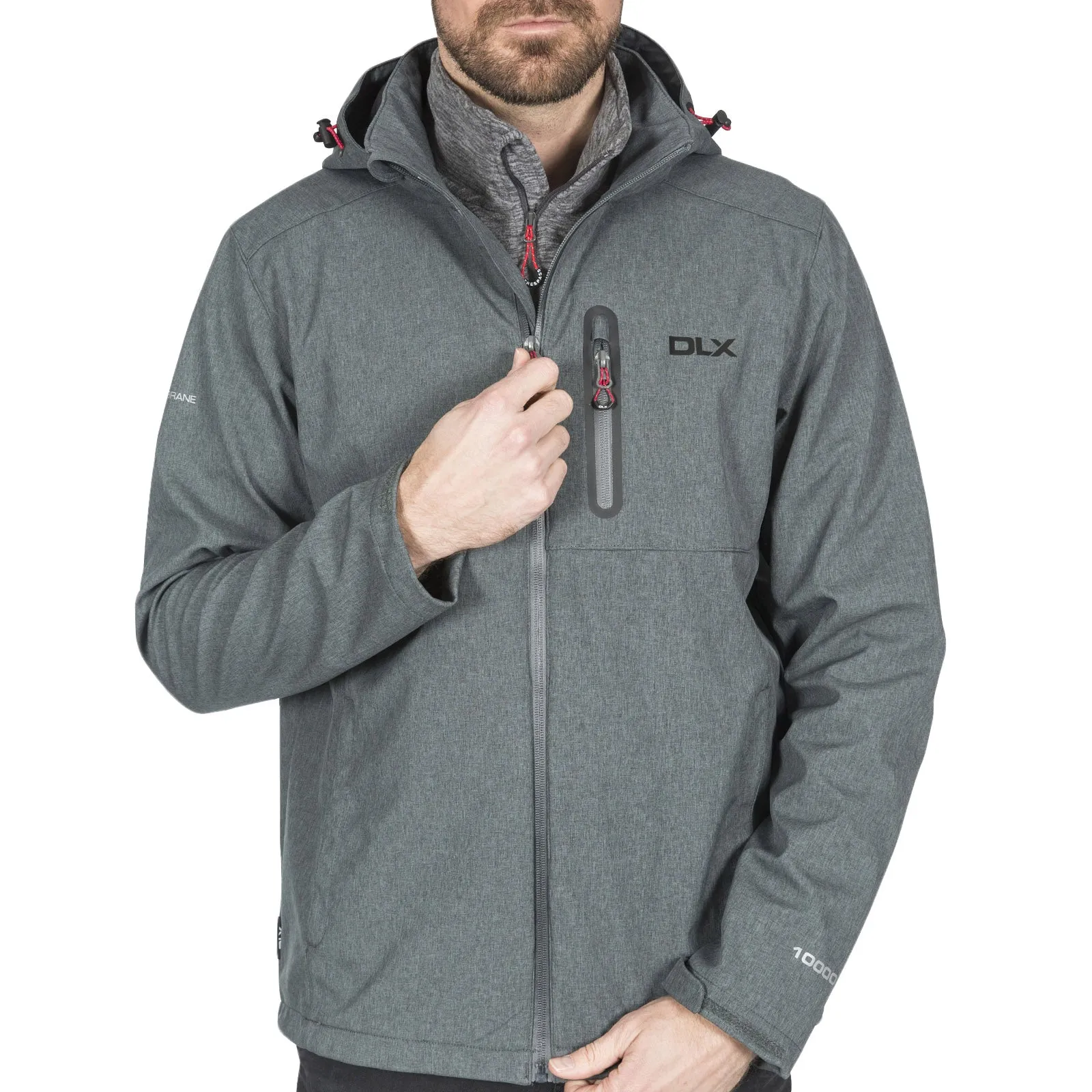 DLX Ferguson II Softshell Jacket - Grey