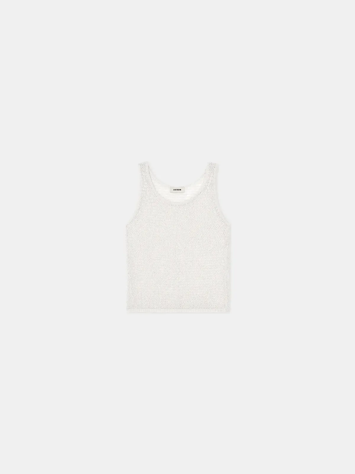 Dreyfuss Knitted Tank - White