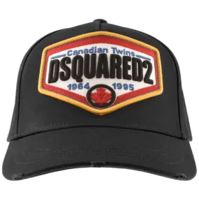 DSQUARED2 Badge Baseball Cap Black