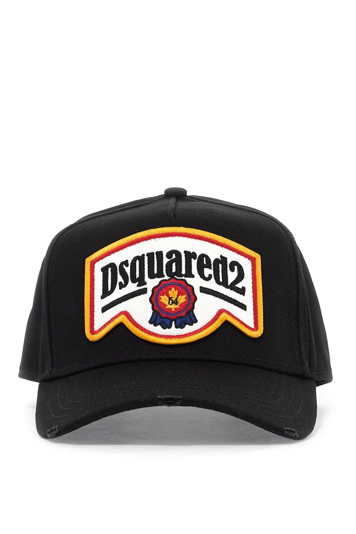 Dsquared2    Dsquared2 Cotton Gabardine Baseball Cap With