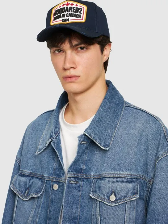 Dsquared2   Dsquared2 logo baseball cap 