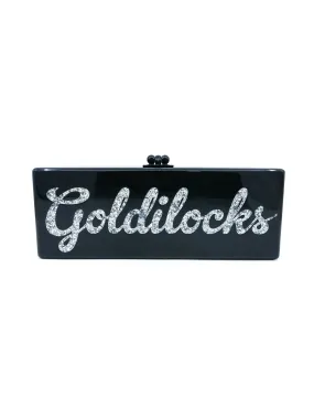 Edie Parker Acrylic Goldilocks Clutch