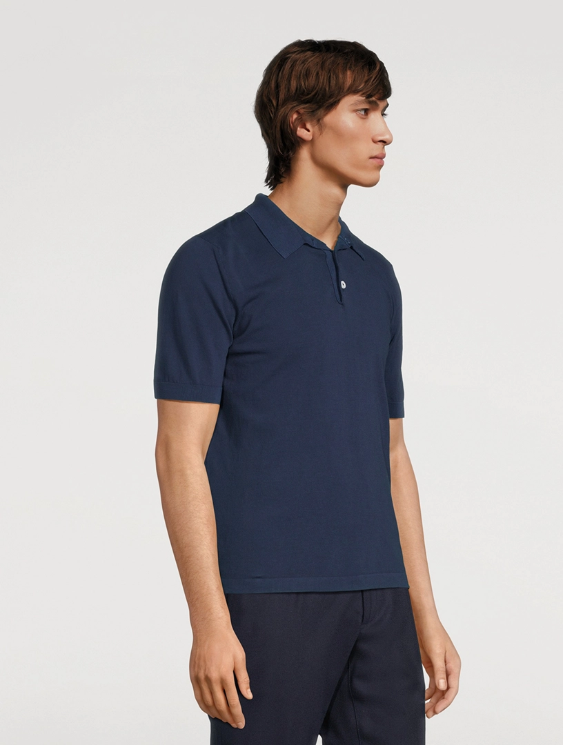 ELEVENTY Cotton Short-Sleeve Polo