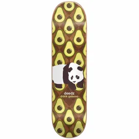 Enjoi Deedz Peekaboo Pro Panda Super Sap R7 Skateboard Deck Brown 8.375''