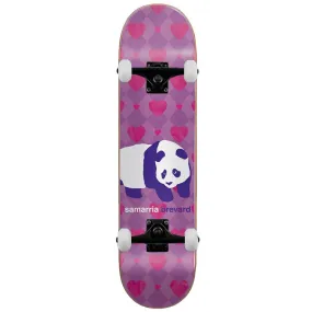 Enjoi Samarria Peekaboo Pro Panda Super Sap R7 Complete Skateboard Pink 8''