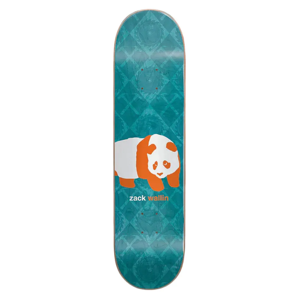 Enjoi Wallin Peekaboo Pro Panda Super Sap R7 Skateboard Deck Blue 8.5''