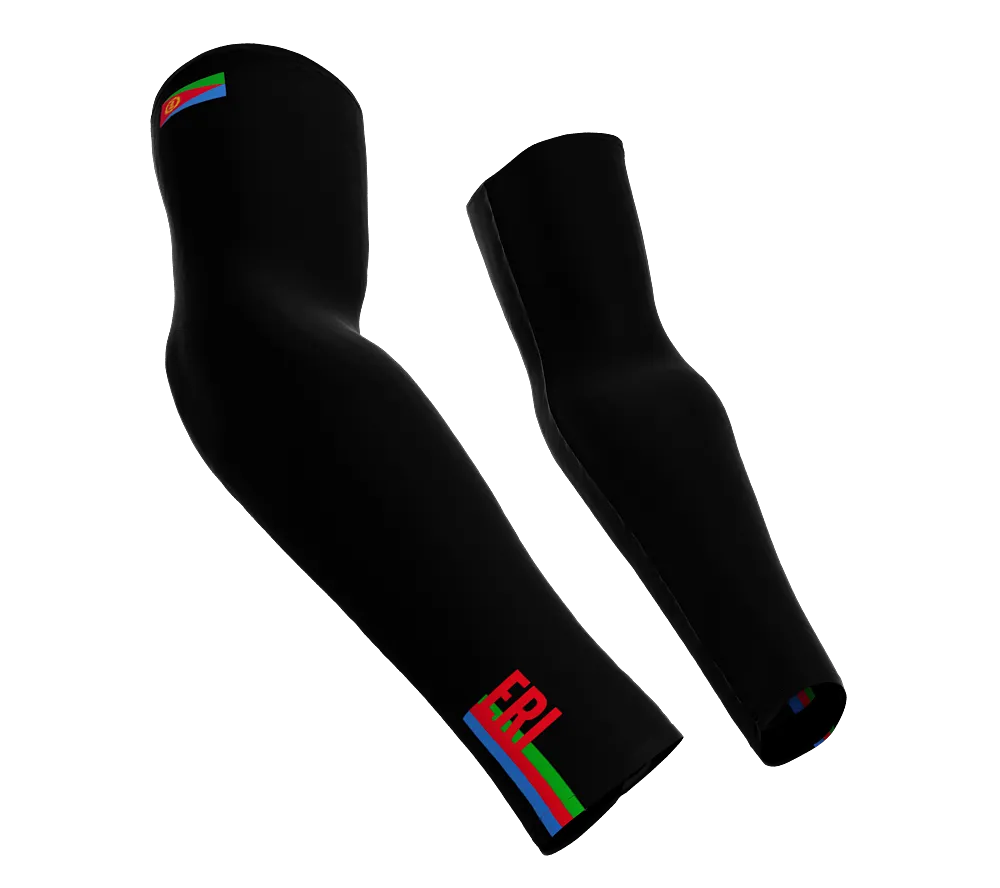 Eritrea Code Compression Arm Sleeves - Walking - Cycling - Running - Golf - Baseball - Basketball